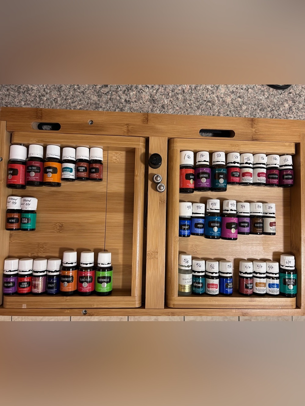 Young living Essential Oils with Macaroon Diffuser